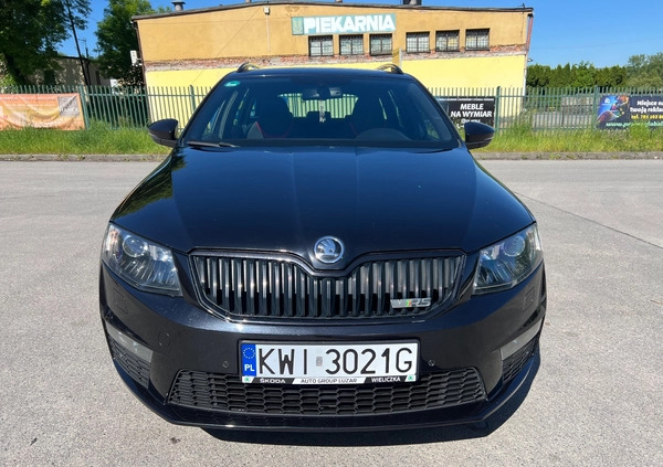 Skoda Octavia cena 49500 przebieg: 181631, rok produkcji 2015 z Wieliczka małe 79
